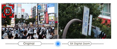 パノラマネットワークカメラは高解像度CMOSセンサーに対応。