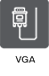 VGA(D-sub15pin)端子