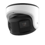 800万画素 屋外 PoE 180° デュアルセンサー ネットワークカメラ(AI-830PMW)